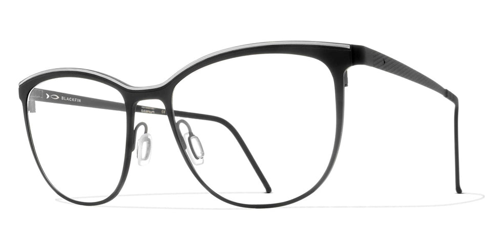 Blackfin® HARRISVILLE BLF HARRISVILLE 974 55 - Black/Silver Eyeglasses