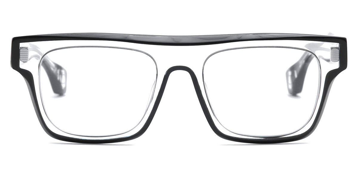 Blake Kuwahara® HAUSSMANN BLK HAUSSMANN CRYSTAL 53 - CRYSTAL Eyeglasses