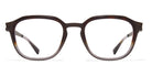 Mykita® HAWI MYK HAWI A63 Dark Brown/Santiago Gradient 49 - A63 Dark Brown/Santiago Gradient Eyeglasses