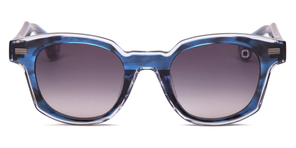 Blake Kuwahara® HAYCOCK SUN BLK HAYCOCK SUN NAVY HORN 47 - Navy Horn Sunglasses