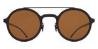 Mykita® HEMLOCK MYK HEMLOCK MH6 Pitch Black/Black / Polarized Pro Amber Brown 46 - MH6 Pitch Black/Black / Polarized Pro Amber Brown Sunglasses