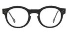 Henau® Achille Eyeglasses HEN-ACHILLE-A88S-49 - BLACK/WHITE/BEIGE MAT