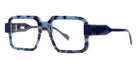 Henau® Ando Eyeglasses HEN-ANDO-0H64-51 - Blue - 0H64