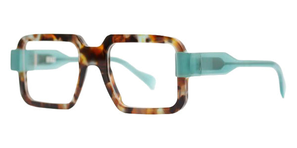 Henau® Ando Eyeglasses HEN-ANDO-1H07C-51 - Tortoise - 1H07c