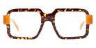 Henau® Ando Eyeglasses HEN-ANDO-1H28B-51 - Tortoise - 1H28b