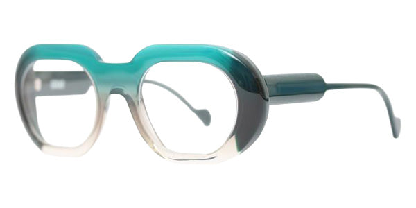 Henau® Flanagan Eyeglasses HEN-FLANAGAN-1H12-51 - Blue - 1H12