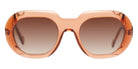Henau® Flanagan Sun Sunglasses HEN-FLANAGAN-SUN-1H50-51 - Red - Brown Transparent - 1H50