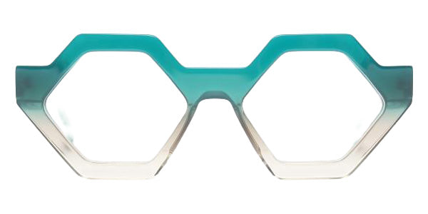 Henau® Hexaplus Eyeglasses HEN-HEXAPLUS-1H12-55 - Green - 1H12