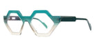 Henau® Hexaplus Eyeglasses HEN-HEXAPLUS-1H12-55 - Green - 1H12