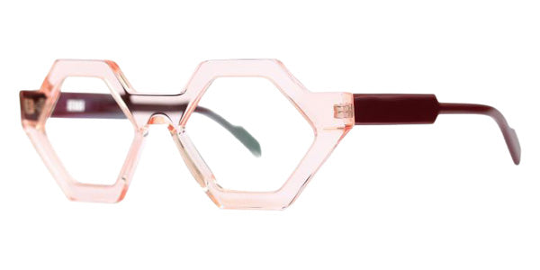 Henau® Hexaplus Eyeglasses HEN-HEXAPLUS-5070-55 - Transparant Pink - 5070