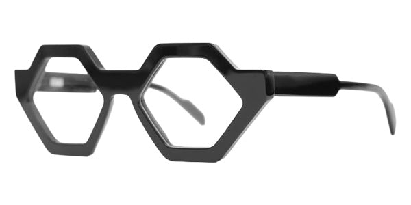 Henau® Hexaplus Eyeglasses HEN-HEXAPLUS-901-55 - Black - 901