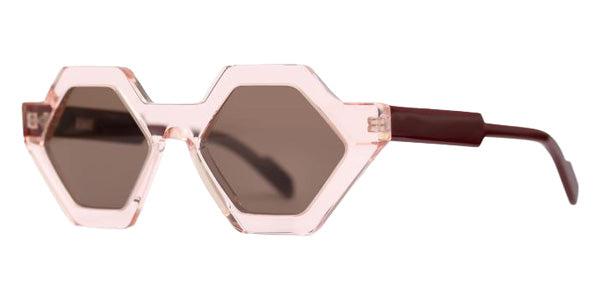 Henau® Hexaplus Sun Sunglasses HEN-HEXAPLUS-SUN-5070-55 - Transparant Pink - 5070