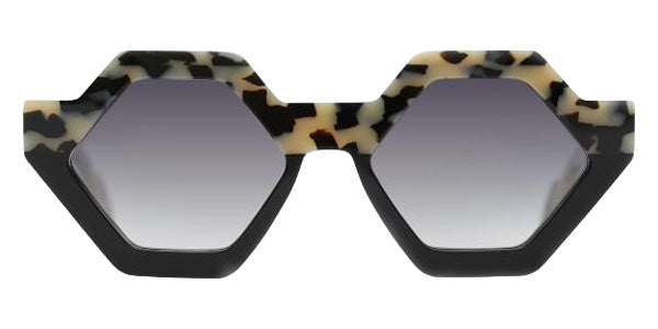 Henau® Hexaplus Sun Sunglasses HEN-HEXAPLUS-SUN-X74-55 - Black  - X74