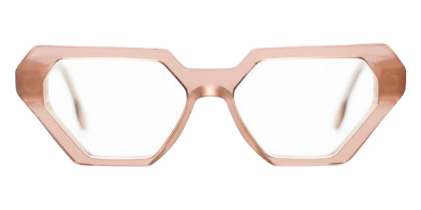 Henau® Lancono Eyeglasses HEN-LANCONO-X66-52 - DARK PINK TRANSPARENT