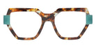 Henau® Lazo Eyeglasses HEN-LAZO-1H07C-50 - Tortoise - 1H07c