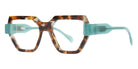 Henau® Lazo Eyeglasses HEN-LAZO-1H07C-50 - Tortoise - 1H07c