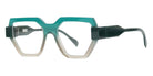 Henau® Lazo Eyeglasses HEN-LAZO-1H12-50 - Sea Green - 1H12