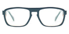 Henau® Manu Eyeglasses HEN-MANU-Z14B-54 - BLEU/BROWN TRANSPARENT