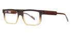 Henau® Metti Eyeglasses HEN-METTI-1H03-55 - Brown - 1H03