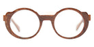 Henau® Mucha Eyeglasses HEN-MUCHA-1H27-47 - BROWN