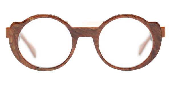 Henau® Mucha Eyeglasses HEN-MUCHA-1H27-47 - BROWN