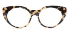 Henau® Murano Eyeglasses HEN-MURANO-0H33-52 - SPOTTED BLACK IVORY/WHITE/LIGHT BROWN