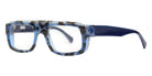 Henau® Ouragan Eyeglasses HEN-OURAGAN-0H64-51 - Blue Turtle - 0H64