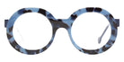 Henau® Rota Eyeglasses HEN-ROTA-0H64-48 - BLUE TURTLE