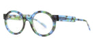 Henau® Rotti Eyeglasses HEN-ROTTI-1H57-50 - Blue - 1H57