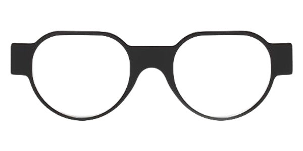 Henau® Triono Eyeglasses HEN-TRIONO-V45-46 - BLACK/WHITE/GREY STRIPED TRANSPARENT