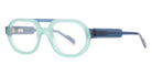 Henau® Vinci Eyeglasses HEN-VINCI-1H54-50 - Light Blue - 1H54