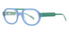 Henau® Vinci Eyeglasses HEN-VINCI-1H55-50 - Blue - 1H55