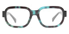 Henau® Zora Eyeglasses HEN-ZORA-1H59-54 - Blue Turtle - 1H59