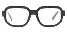 Henau® Zora Eyeglasses HEN-ZORA-A88S-54 - Matt Black/White/Beige - A88S