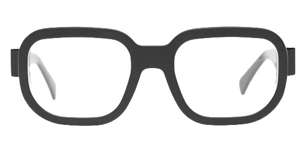 Henau® Zora Eyeglasses HEN-ZORA-A88S-54 - Matt Black/White/Beige - A88S