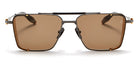 AKONI® Hera AKO Hera 203C 58 - Black Iron Sunglasses