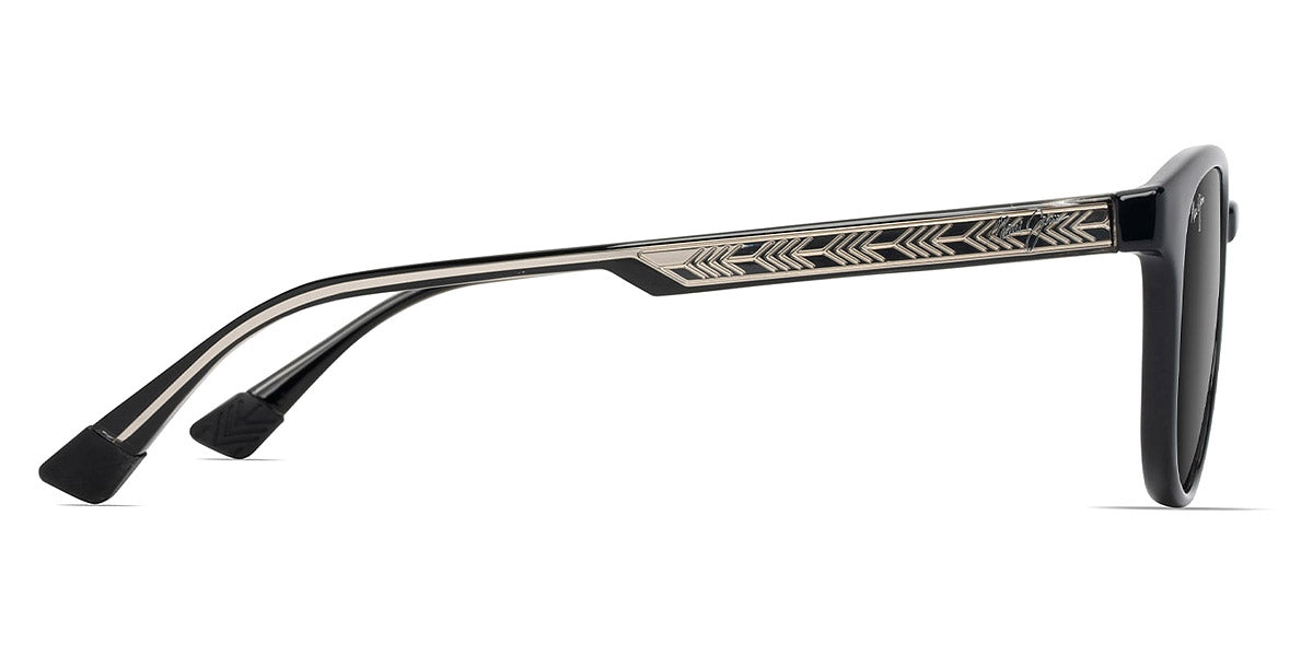 Maui Jim® Hiehie MAU Hiehie GS636-14 50 - Black with Trans
Light Grey/Shiny / Neutral Grey Sunglasses