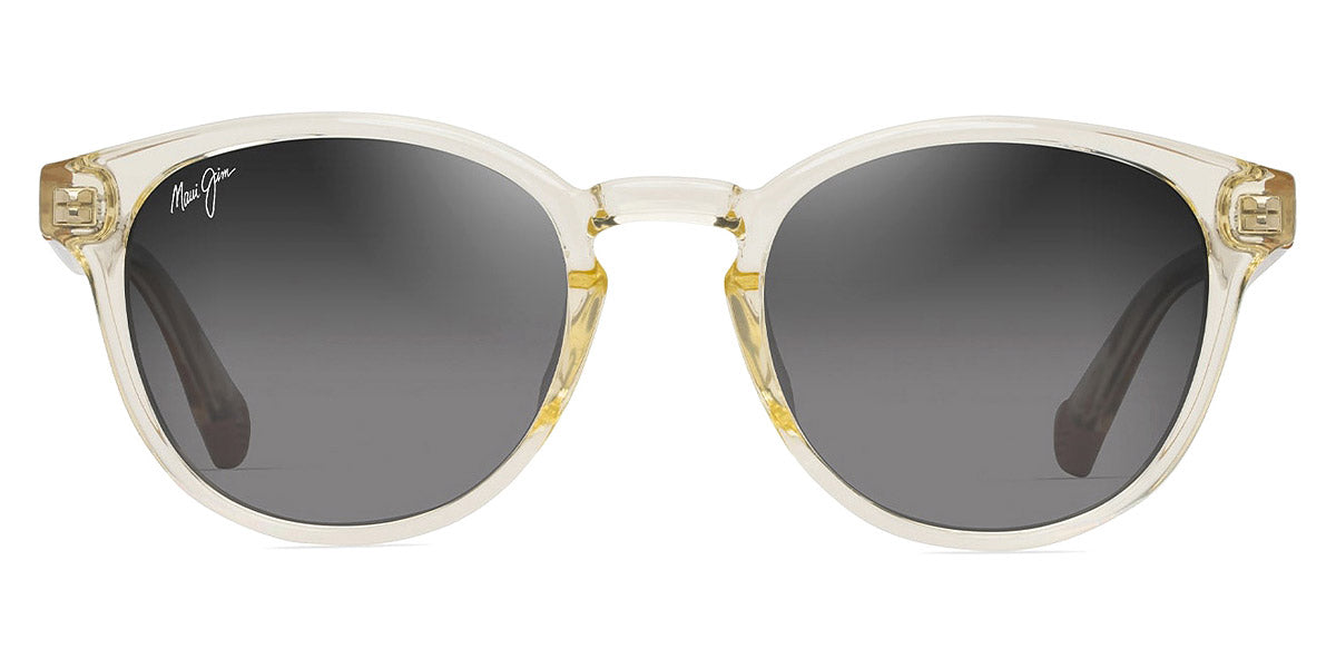 Maui Jim® Hiehie MAU Hiehie GS636-21 50 - Trans Yellow/Shiny / Neutral Grey Sunglasses