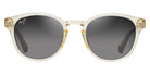 Maui Jim® Hiehie MAU Hiehie GS636-21 50 - Trans Yellow/Shiny / Neutral Grey Sunglasses