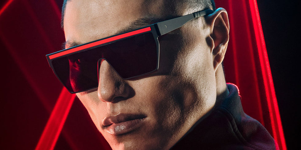 Blackfin® HIGHLIGHTER 01 BLF Highlighter 01 1472 135 - Blackfin Black/Fluo Red Sunglasses