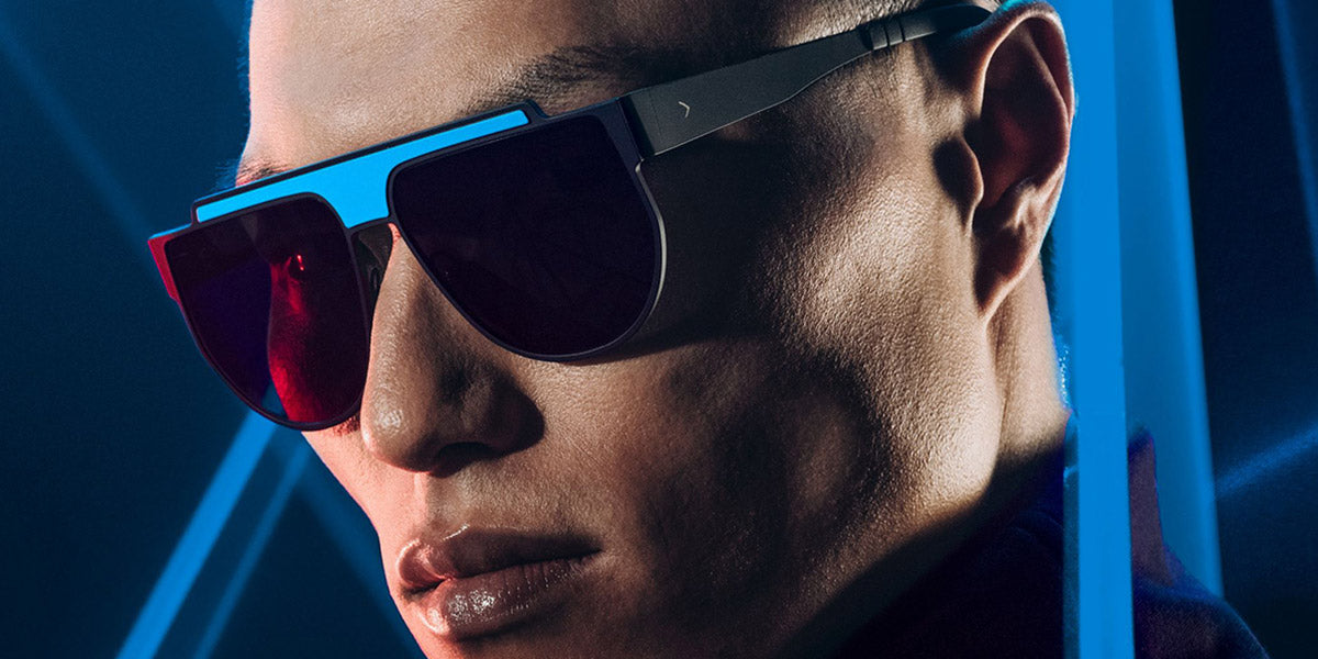 Blackfin® HIGHLIGHTER 03 BLF Highlighter 03 1479 60 - Blackfin Black/Malibu Light Blue Sunglasses