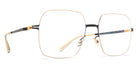 Mykita® HIMIKO MYK HIMIKO Black/Glossy Gold 52 - Black/Glossy Gold Eyeglasses