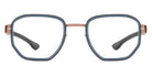 Ic! Berlin® Hiro Shiny Copper Blue Waters 46 Eyeglasses
