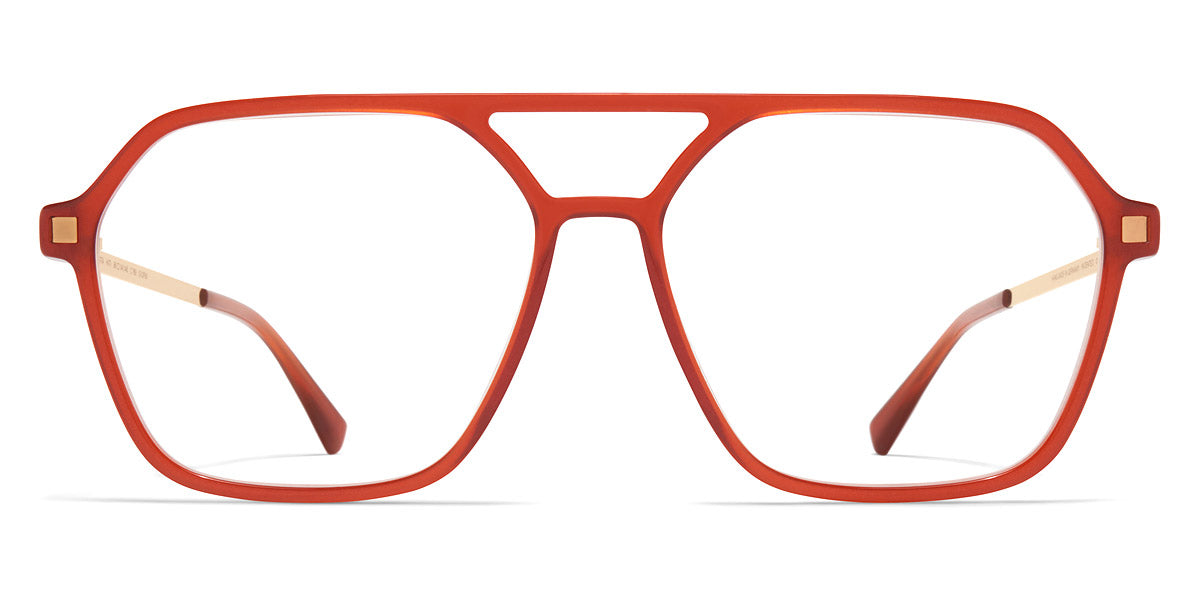 Mykita® HITI MYK HITI C152 Milky Peach/Champagne Gold 56 - C152 Milky Peach/Champagne Gold Eyeglasses