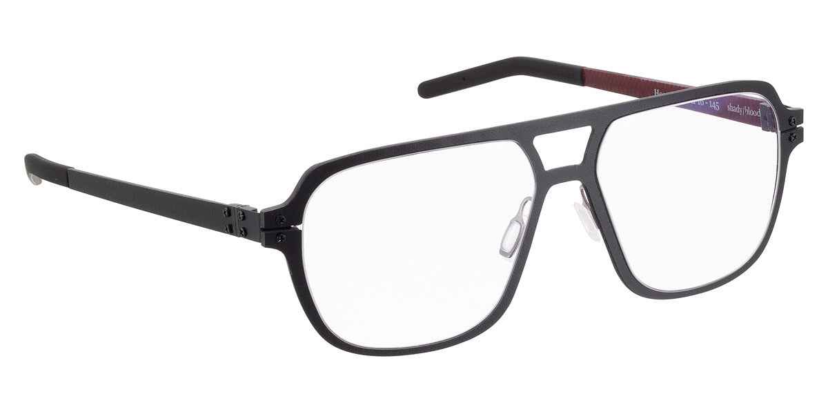 BLAC® HOGAN BLAC HOGAN SH BL 57 - Black / Red Eyeglasses