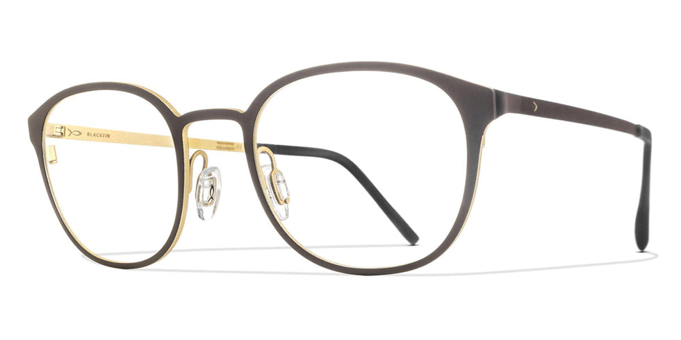 Blackfin® HOLECOMB BLF HOLECOMB 1116 49 - Brown/Gold Eyeglasses