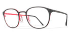Blackfin® HOLECOMB BLF HOLECOMB 1282 49 - Black/Red Eyeglasses