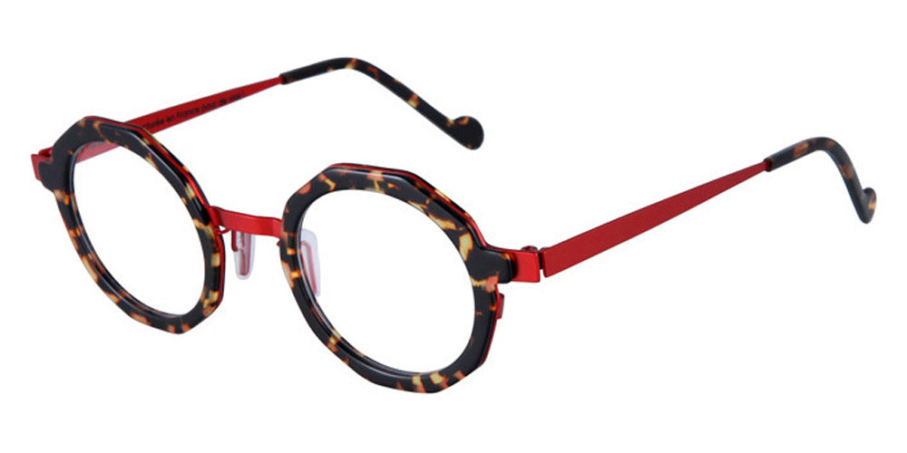 NaoNed® Huel NAO Huel 5B 42 - Tortoiseshell / Red Eyeglasses