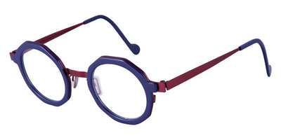 NaoNed® Huel NAO Huel 64B00 42 - Solid Orchid Blue / Cardinal Purple Eyeglasses