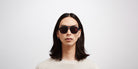 Mykita® HYDRA MYK HYDRA MD34 Indigo / Brown Solid 57 - MD34 Indigo / Brown Solid Sunglasses